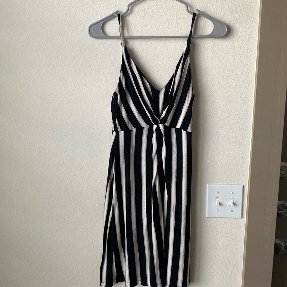 S H&M striped dress